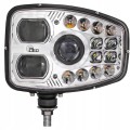 Reflektor drogowy LED lampa przednia lewa koparki CAT CASE VOLVO JCB DRL