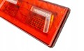 Lampa lampy tylne zespolone LED do lawety 6 funkcji TIR z neonem 12/24 PARA
