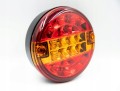 Lampa zespolona tylna LED DIODOWA przyczep okrągła 14 cm