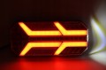 ZESTAW Lampa zespolona tylna LED dynamiczny kier NEON KPL