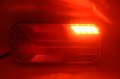 ZESTAW Lampa zespolona tylna LED dynamiczny kier NEON KPL