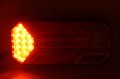 ZESTAW Lampa zespolona tylna LED dynamiczny kier NEON KPL