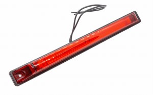 Lampa obrysowa obrysówka LED czerwona długa HORPOL LD473