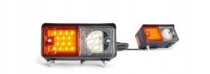 Lampa zespolona przednia typu URSUS LED WAŚ W06dL 489 - 3 funkcyjna
