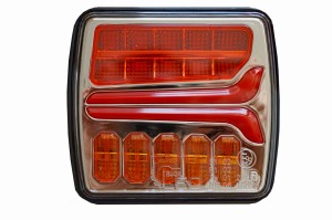 Lampa zespolona tylna LED DIODOWA przyczepy PRAWA! L1869