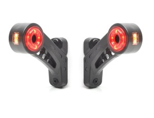 2x Lampa zespolona obrysowa przednio-tylna i pozycyjna boczna KOMPLET 613BCL BCP