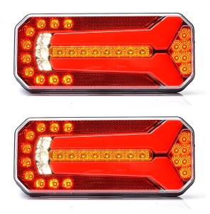 2x Lampa zespolona tylna LED NEON typ W150 1111 L/P - 6 funkcyjna KOMPLET