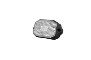 Lampa obrysowa obrysówka LED przednia biała z odblaskiem FRISTOM FT-069B