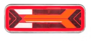 Lampa zespolona tylna LED DIODOWA przyczep lawet NEON dynamiczny kierunkowskaz PRAWA