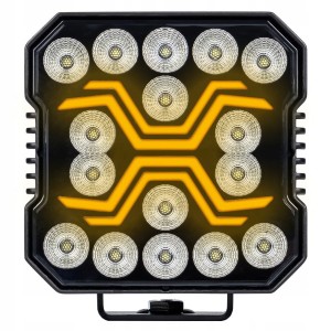 MOCNA LAMPA ROBOCZA X-SPIDER 1 16xLED 60W HALOGEN NAŚWIETLACZ REFLEKTOR