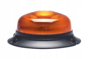 KOGUT lampa ostrzegawcza LED SLIM MOCNA MINI na 3 śruby niska DYFUZOR