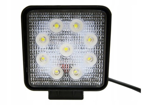 Lampa 9 LED 27W www.bmefekt.pl