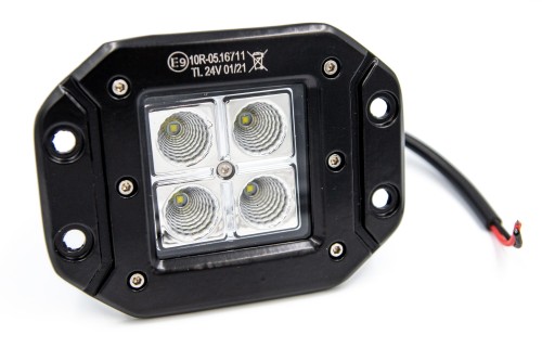 Lampa robocza / szperacz LED z możliwością montażu w zderzak 12W - 12/24V z przeznaczeniem do OFF-ROAD 4x4 itp
www.bmefekt.pl