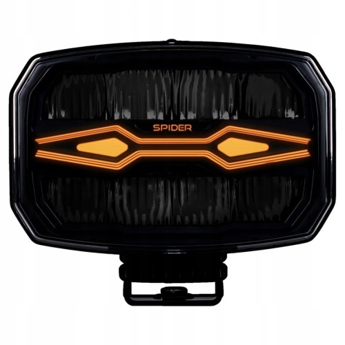 Reflektor X-SPIDER NINJA HALOGEN owalny DROGOWY DALEKOSIĘŻNA LED STROBO POZ