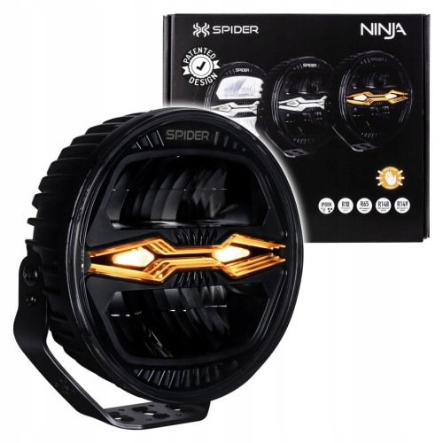 Lampa X SPIDER NINJA HALOGEN Reflektor DROGOWY DALEKOSIĘŻNA LED STROBO POZ. L3442