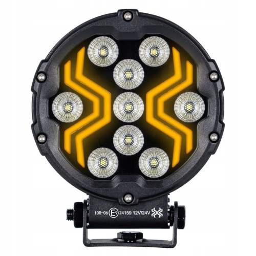 LAMPA ROBOCZA X-SPIDER 3 9xLED HALOGEN NAŚWIETLACZ REFLEKTOR MOCNY POZYCJA