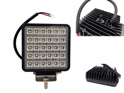 LAMPA ROBOCZA Z WŁĄCZNIKIEM 30 LED SZEROKOKĄTNA HALOGEN 12 24V HOMOLOGACJA
