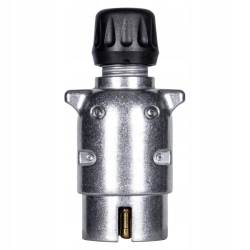 WTYCZKA przyczepy 7 PIN biegunowa ALUMINIOWA 12V wtyk