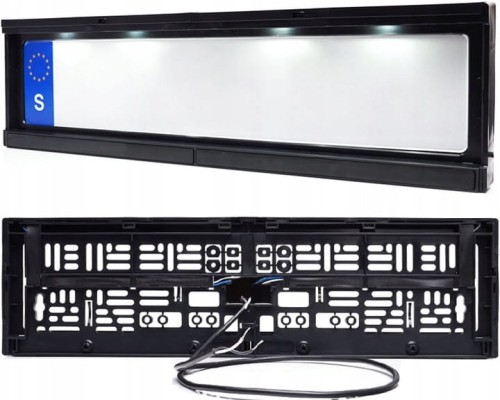 Lampa LED RAMKA oświetlenia tablicy rejestracyjnej pod tablicę WAŚ