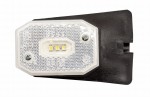 Lampa obrysowa obrysówka LED przednia biała odblask FRISTOM FT-001BI