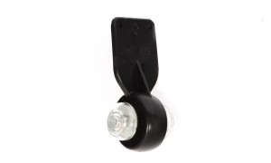 Lampa obrysowa obrysówka LED biało - czerwona rogowa WAŚ W23 125