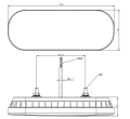 Lampa zespolona LED FRISTOM FT-320 www.bmefekt.pl