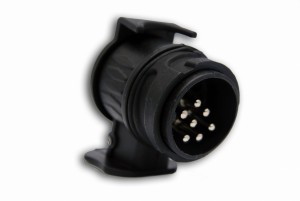 Adapter przejściówka redukcja 13/7 PIN gniazda hak
