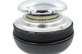 Lampa ostrzegawcza kogut LED na trzpień pomarańczowy www.bmefekt.pl