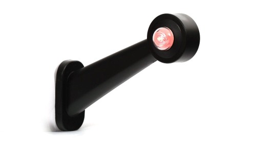 Lampa obrysowa LED boczna biało - czerwona WAŚ W21.3 136 P na gumowym ramieniu (klosz bezbarwny po obu stronach) PRAWA
www.bmefekt.pl