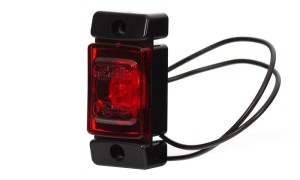 Lampa obrysowa obrysówka LED czerwona tylna 12-24V  W60 280