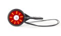Lampa obrysowa LED boczna biało - czerwona WAŚ W23ww 514BC na gumowym ramieniu
www.bmefekt.pl