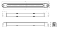Lampa hamowania / STOPu tylna LED NEON typ W159 1142.
www.bmefekt.pl