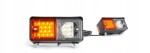 Lampa zespolona przednia typu URSUS LED WAŚ W06dL 489 - 3 funkcyjna