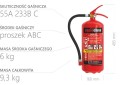 Skrzynka / szafka na gaśnicę 6 kg renomowanej włoskiej firmy DAKEN model STRIKE + Gaśnica proszkowa 6kg model GP-6X ABC/MP firmy OGNIOCHRON
www.bmefekt.pl