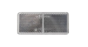 Odblask do przyczep BIAŁY odblaski lampy lamp klej taśma DOB-035B