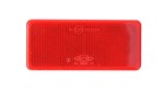 Odblask do przyczep CZERWONY odblaski lampy lamp klej taśma DOB-035C
