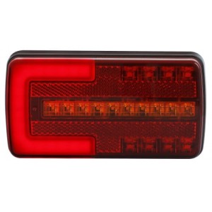 Lampa zespolona tylna LED NEON z dynamicznym kierunkiem - 4 funkcyjna L2301