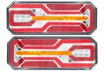 2x Lampa zespolona tylna LED NEON typ L1949/1950 - 6 funkcyjna z dynamicznym kierunkiem !