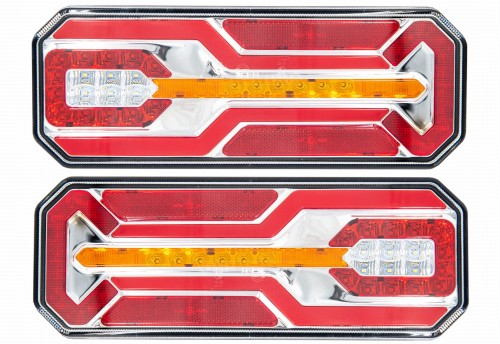 2x Lampa zespolona tylna LED NEON typ L1849/50 - 6 funkcyjna z dynamicznym kierunkiem !
www.bmefekt.pl