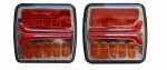 2x Lampa zespolona tylna LED DIODOWA przyczepy KPL ! L1868 L1869