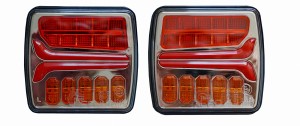 2x Lampa zespolona tylna LED DIODOWA przyczepy KPL ! L1868 L1869