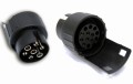 Adapter przejściówka redukcja 7/13 PIN gniazda hak
www.bmefekt.pl