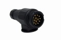 WTYCZKA 13 PIN biegunowa PCV plastikowa 12V wtyk
www.bmefekt.pl