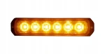 LAMPA OSTRZEGAWCZA 6LED STROBOSKOP LAWETA POMOC LW0032