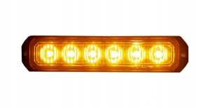LAMPA OSTRZEGAWCZA 6LED STROBOSKOP LAWETA POMOC LW0032
