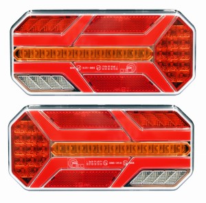 2x Lampa zespolona tylna LED dynamiczny kier NEON L1885 L1886