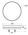 Lampa zespolona tylna LED diodowa NEON RING dynamiczny kier. 12/24V 3 funkcyjna
www.bmefekt.pl