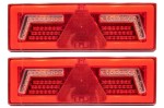 2x Lampa zespolona tylna LED NEON z trójkątem typ L1859-60 - 6 funkcyjna