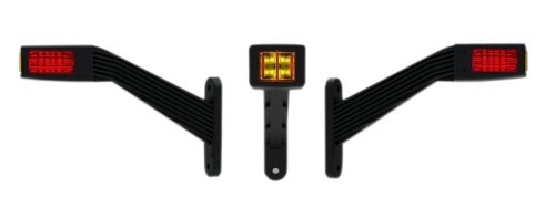 FT-145 L LED - Lampa obrysowa potrójna 12-30V długa z przewodem
www.bmefekt.pl