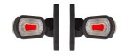 2x Lampa obrysowa trzyfunkcyjna na wysięgniku krótkim prostym P+L HORPOL LDCC 2777+76 KOMPLET